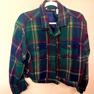 Super cute plaid vintage jacket.